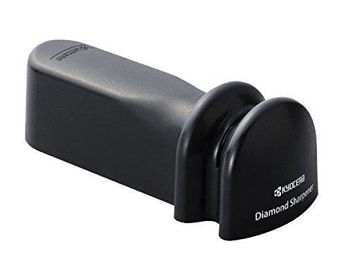 Kyocera Knife Sharpener, Manual Diamond Roll Sharpener, Diamond Whetstone, Spring Structure, For Both Ceramic and Metal Knives, Knife Sharpener DS20S
