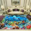 Ocean Style Series Carpet Living Room Tea Table Carpet Floor Mat Bedside Carpet Children's Crawl Carpet Kitchen Floor Mat