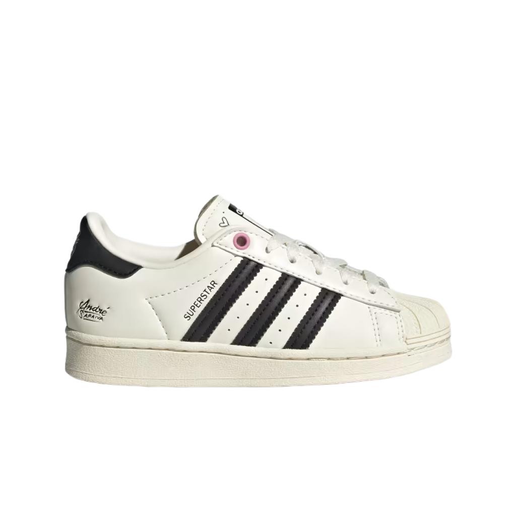 (c) Adidas Superstar X Andre Saraiva Cream White Core Black