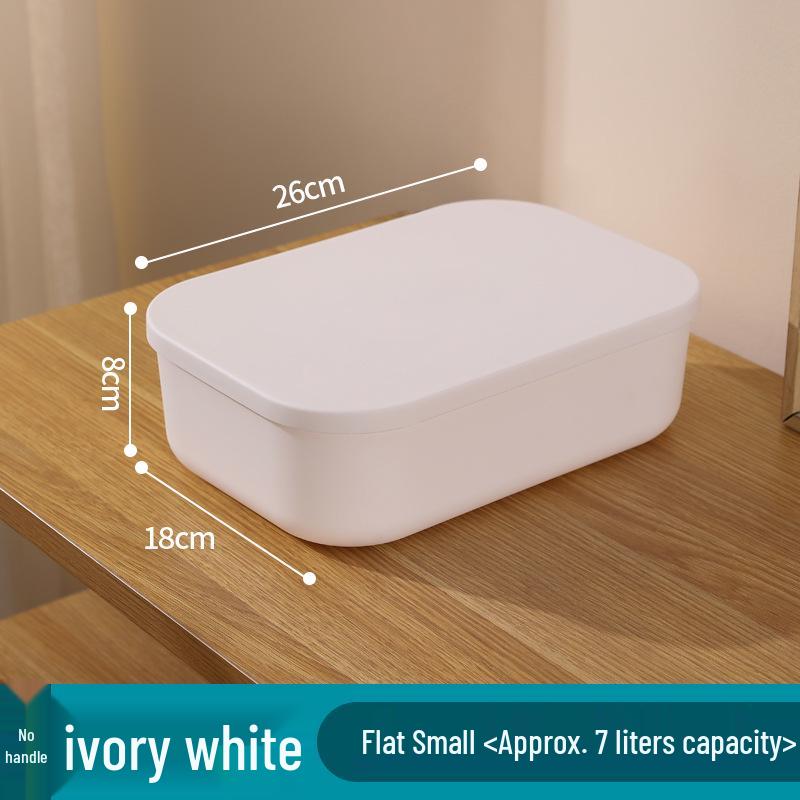 Пластиковая настольная корзина-органайзер в японском стиле для закусок и косметики