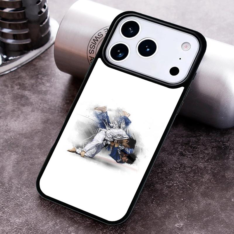 Я ЛЮБЛЮ Оригинальный чехол для телефона Janpan Judo для iPhone 17 16 15 Pro Max Air 14 13 12 11 Plus Ударопрочный чехол