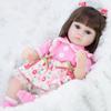 42cm Toy Full Body Silicone Water Proof Bath Toy Popular Reborn Toddler Baby Dolls Bebe Doll Reborn Lifelike Soft Touch