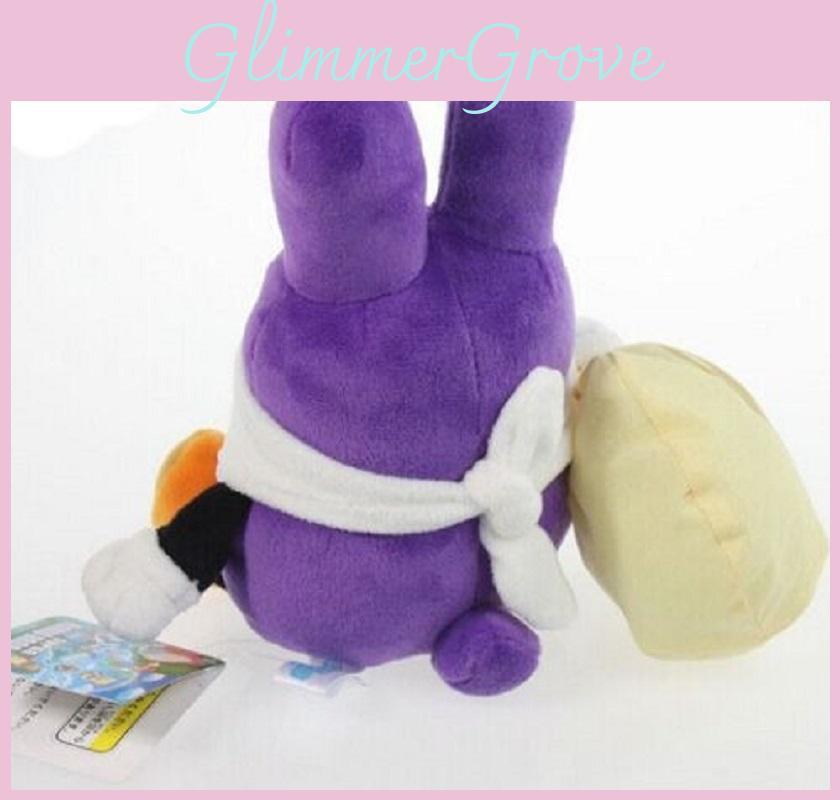 Super Mario Bros U Вор Наббит Кролик Плюшевая Мягкая Игрушка 19 см Универсальная и Очаровательная Рождественский Подарок