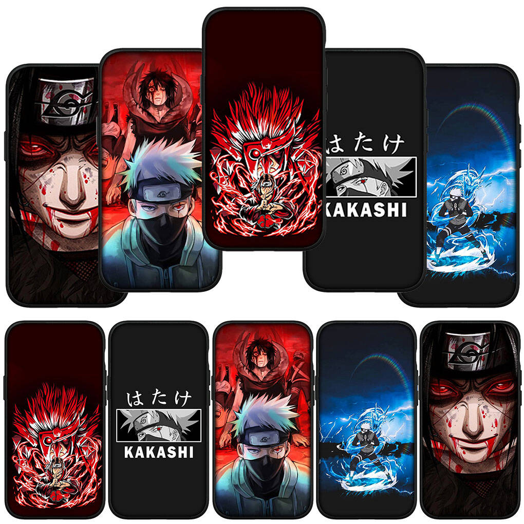 Чехол для телефона для iPhone 17 16 15 Plus Xiaomi Poco F8 F7 X7 X6 M8 C85 C75 C71 Redmi Note 14 12 11 13 Pro Max 14C 13C 15C Какаши Акацуки Наруто Итачи