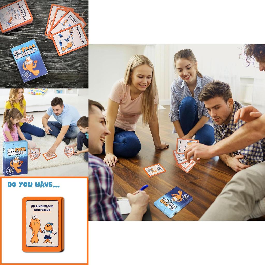 Иди на хуй Эмоциональная открытка с акулой для особых случаев