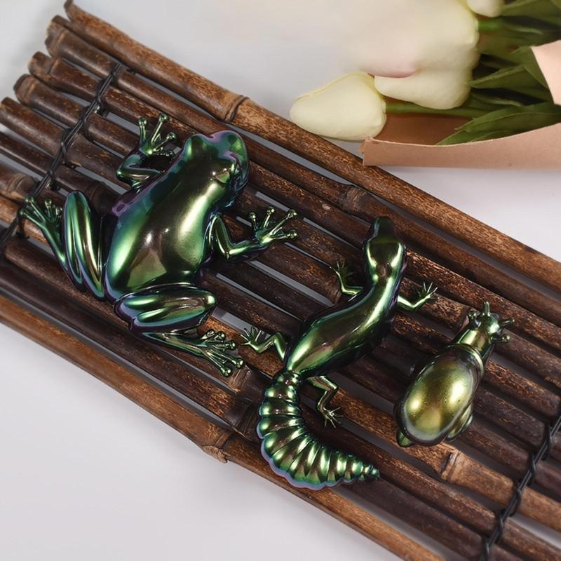 For Frog Lizard Snail Animal Crafts Silicone Mold Epoxy Jewelry Mold Resin Casting Pendant Mold Suitable for Diy Crafts