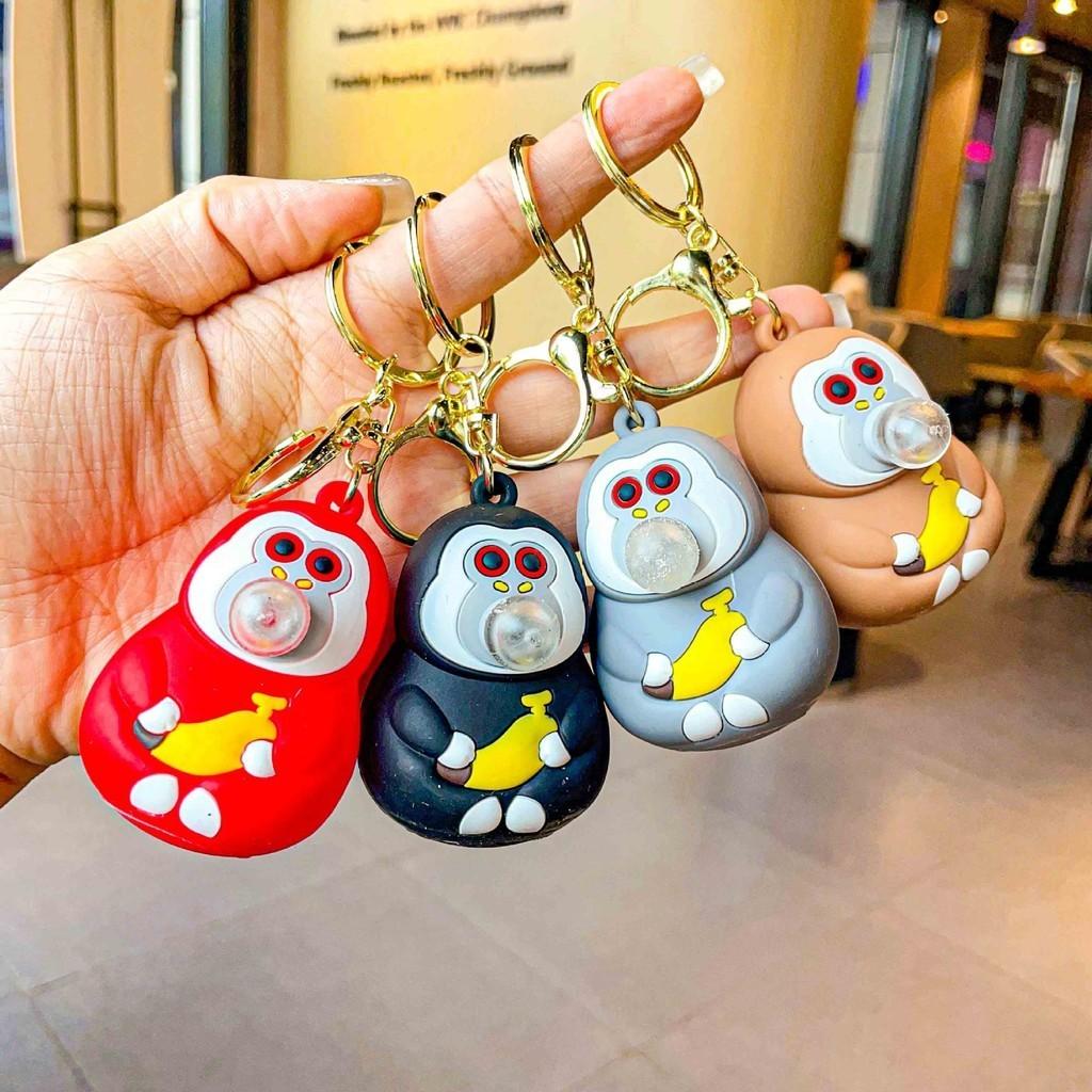 Cute Capybara Dudu Bubble Keychain Durable Silicone Gift For Women And Kids In Various Colors