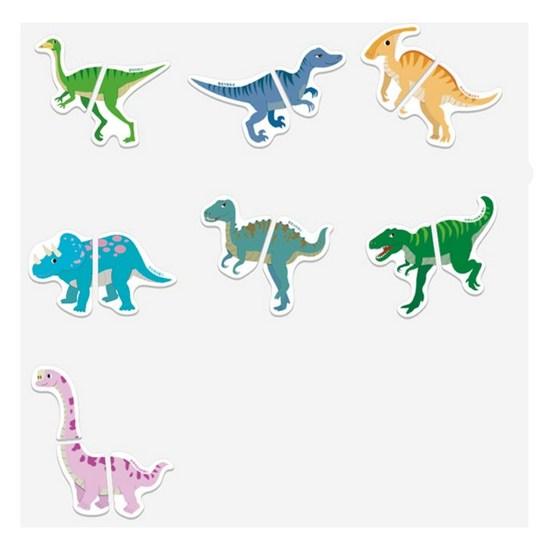 Ariatti Dinosaur Magnetic Puzzle 27 Pieces, Korean Popular Puzzles