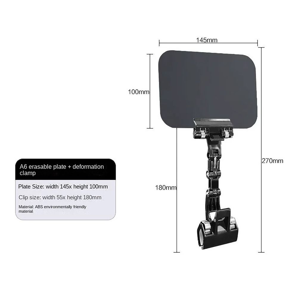 С зажимом Этикетка с ценой на еду A4 A5 A6 Держатель ценника Пекарня Супермаркет Ресторан Меню