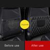 Car Leather Anti-Child-Kick Pad For Car Waterproof Seat Back Protector Cover Universal Auto Anti Mud Dirt Pads with Storage Bag