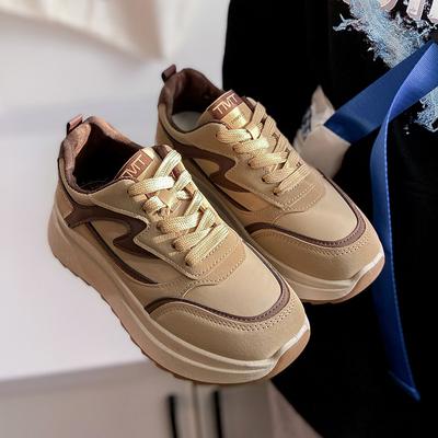 Женская повседневная обувь. Новые весенне-летние одиночные туфли. Женские низкие кеды. Женская обувь на плоской подошве с кружевом спереди.