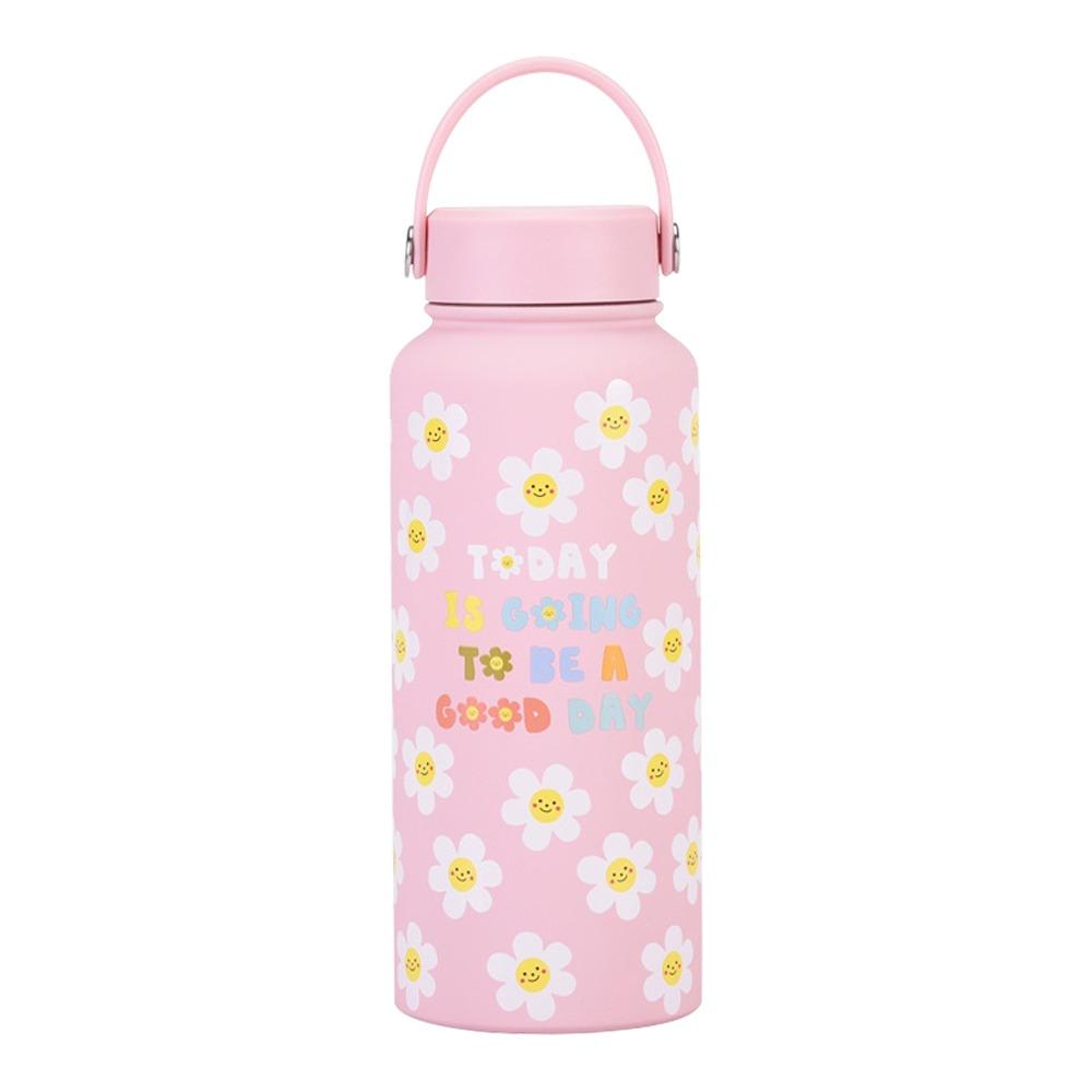 Printed Design Aquaflask Tumbler Portable Water Bottle Vacuum Sports Bottle Outdoor Activities
