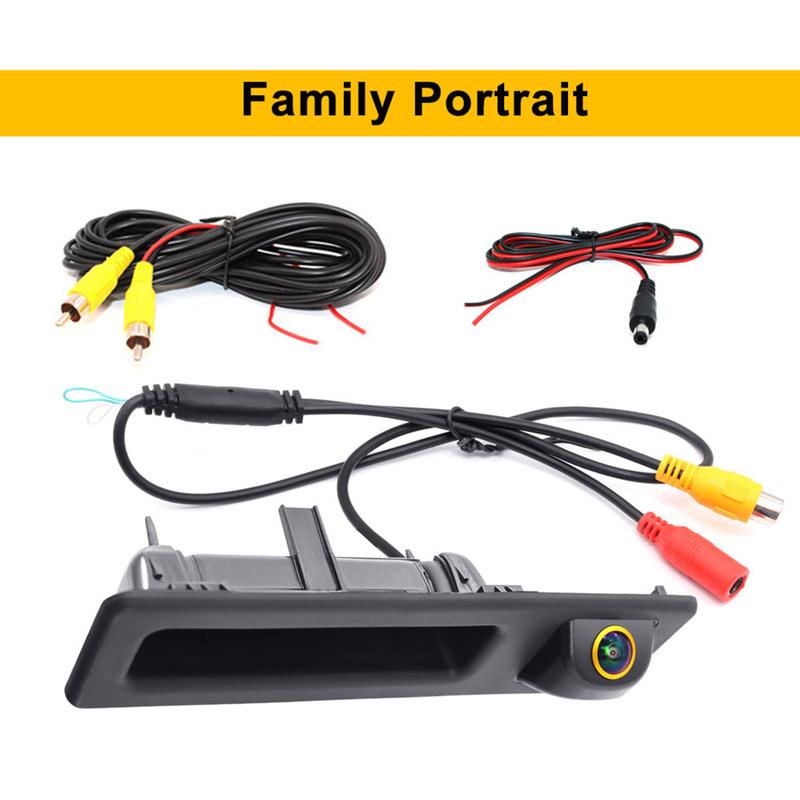 AHD 1080P 180° Car Rear View Camera for BMW F30 F10 F11 X3 F25 F31 F46 X1 F48 F22 3 Series 5 Series Vehicle Night Vision