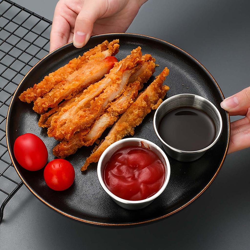 Погружная тарелка из нержавеющей стали, томат, силиконовая крышка, контейнер для консервации, герметичная герметичная чашка, тарелка для приправ