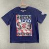 ВИНТАЖНАЯ Мужская футболка Rocawear 3XL XXXL Синяя Хип-Хоп Уличная одежда Графическая Y2K 00-е