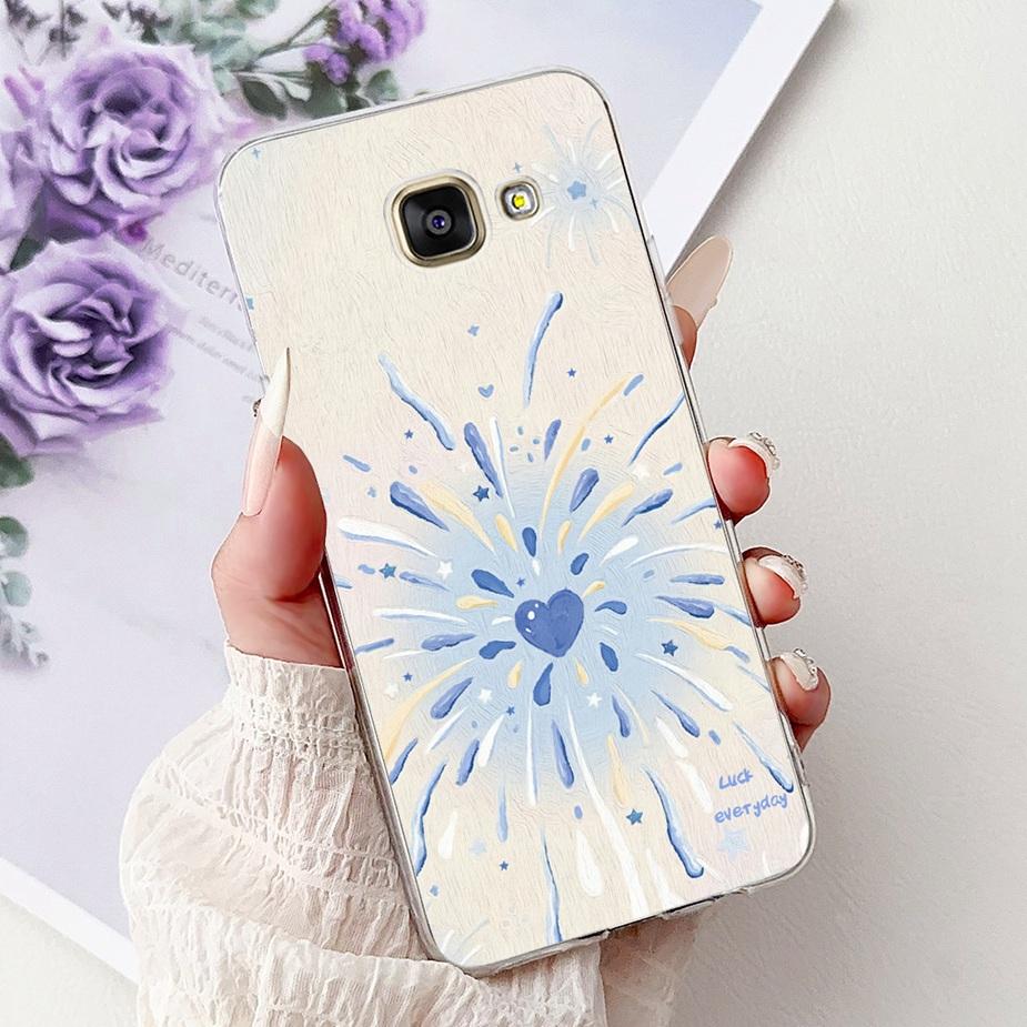 Чехол для Samsung Galaxy A5 2016 2017 Милый Кот Лев Расписная Крышка Мягкий Тонкий Чехол для Телефона Для Samsung A5 2017 2016 A510F A520F Корпус