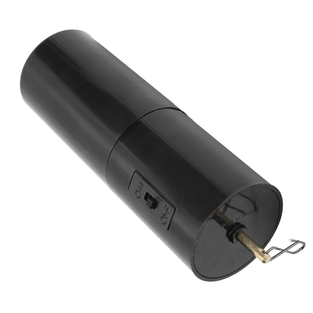 Подвесной черный вращающийся двигатель для колокольчиков, мобильный аксессуар для садового декора на батарейках