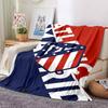 Atlético Madrid Theme Printed Blanket - Perfect for Couch, Bed, Travel & Outdoor Use | Machine Washable, Cozy & Durable.