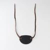 Retro Flat Profile Eyepatch Hand Made Halloween Costume Accessories High Quality Pirate Eye Mask