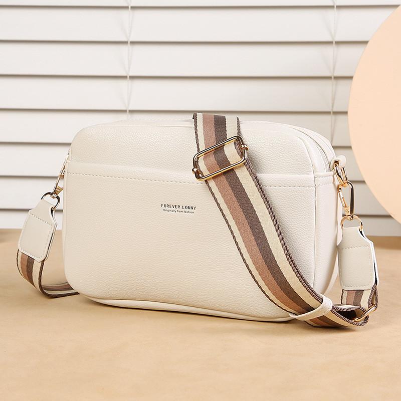 IELGY Модная женская сумка, однотонная PU сумка-мессенджер через плечо