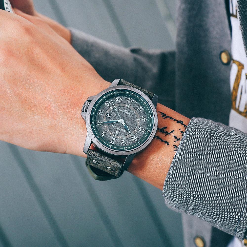 Мужские часы, новый стиль, модные водонепроницаемые, простые, темпераментные, стальной браслет, мужские часы, персонализированные наручные часы для мужчин