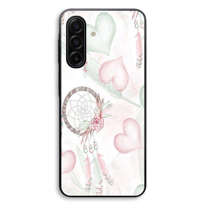 Coque Pour Samsung Galaxy A37 texture coeur attrape rêve Maniacase