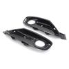 Black Left Right Front Hood Fog Light Lower Grill Grille Cover For 3 Series F30 F31 2011-2018