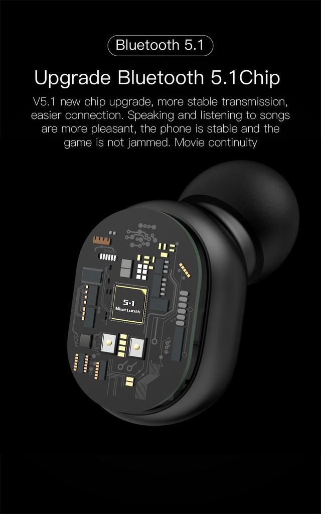 Мини Беспроводные Bluetooth Наушники с Шумоподавлением для Мужчин и Женщин