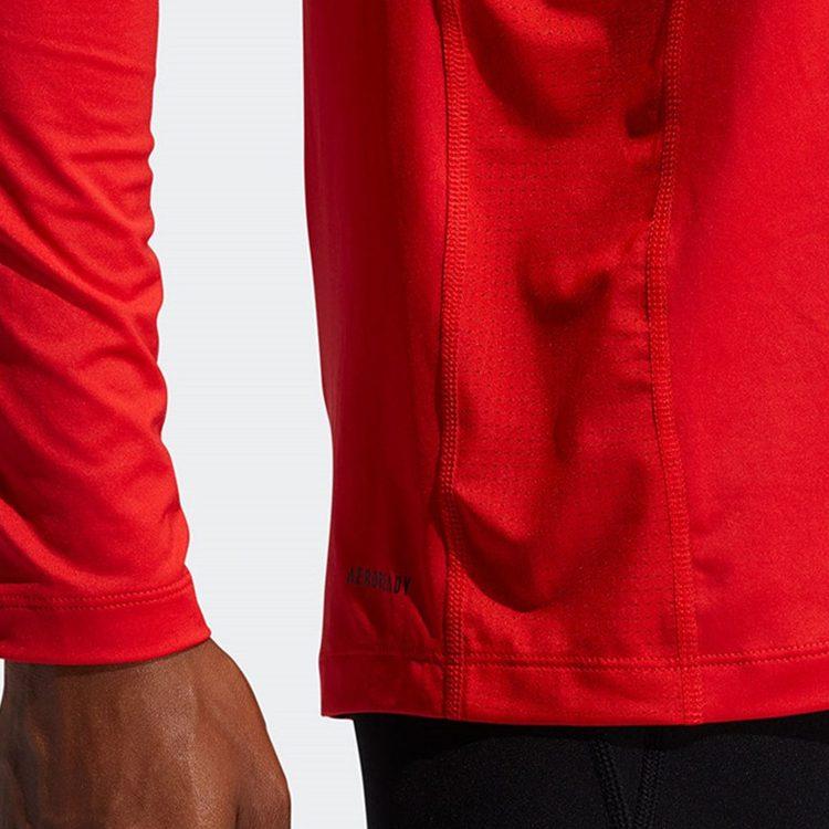 adidas Футболки Мужские Красные С Круглым Вырезом Умеренный Прямой Крой GL9894