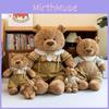 Cute Bear Cartoon Animal Plush Toy Pp Cotton Filled Decoration Doll Soothing