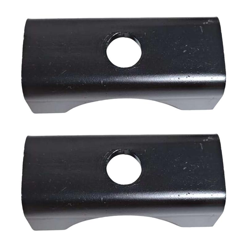 Ac29-Dual Set Of 3-Inch Leaf Spring Axle Seat Perch Mount Brackets For Heavy-Duty Truck And Trailer