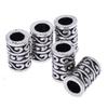 5Pcs Antique Style Silver Spacer Loose Beads DIY Jewelry Making Findings
