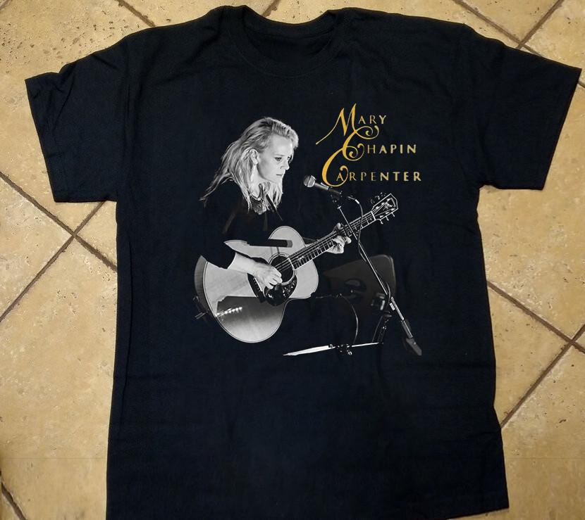 Mary Chapin Carpenter Play Guitar Shirt Unisex Short Sleeve Cotton Tee CS729 Unisex T-Shirt