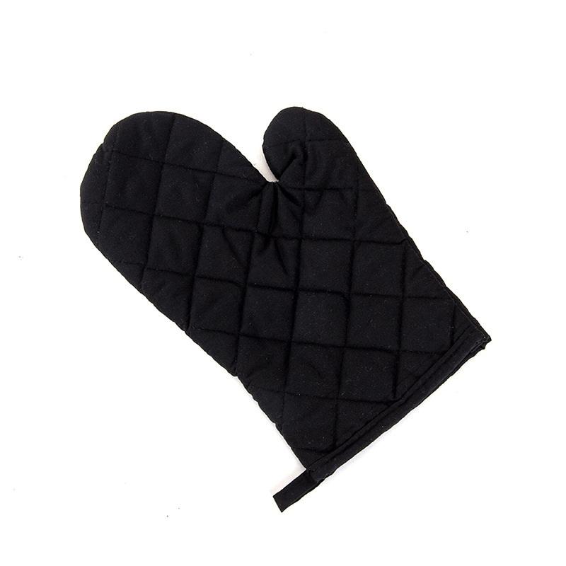 1Pcs Oven Mitts Heat Resistant Microwave Oven Glove Cotton Linen Baking Bbq Non-Slip Oven Mitts Kitchen Cooking Supplies Tools