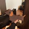 Новинка Мультяшная Собачка Формы Подмышечные Сумки Уникальная Сумка из Искусственной Кожи Однотонная Дизайнерская Сумка Забавные Сумки Через Плечо Кавайные Женские Сумки-Тоуты