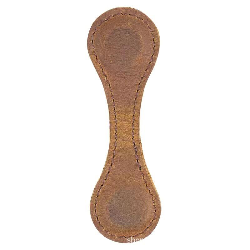 Винтажная магнитная кожаная закладка для книг Двусторонняя магнитная пряжка Магнитный зажим для блокнота Закладки для книг Разделитель страниц Канцелярские принадлежности