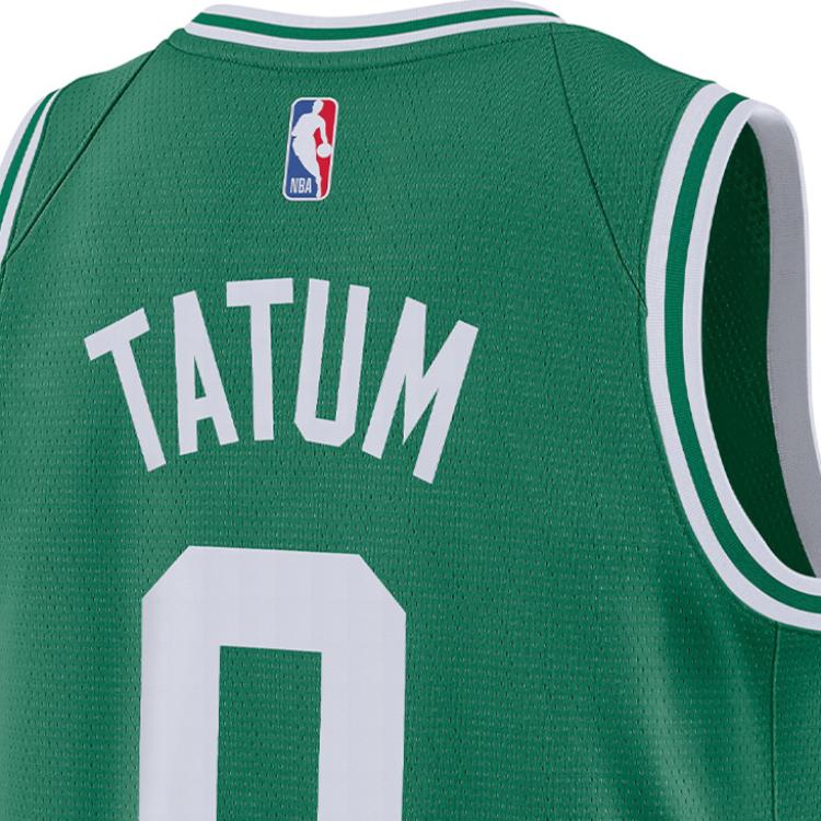 Nike X NBA Collaboration Повседневный спортивный костюм Boston Celtics Tatum 0 Letter Print Быстросохнущий дышащий жилет Молодежная баскетбольная майка 3Z2B7BX2P00-CELJT