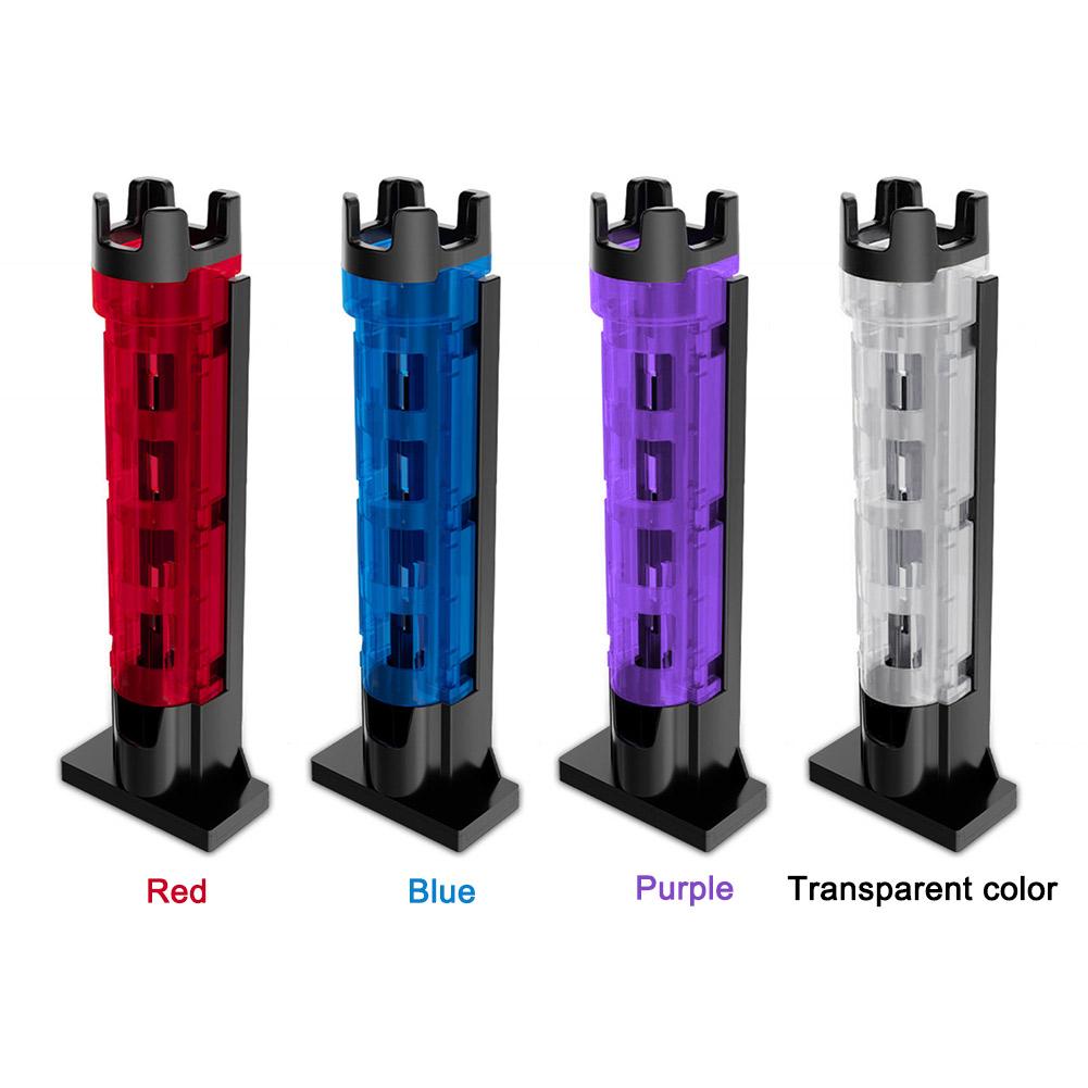 Пластиковая подставка для удочки, съемная рыболовная коробка, кронштейн для удочки, регулируемый, портативный, прочный, с защелкивающимся дизайном, аксессуары для отдыха на природе