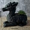 Подарок 3D-печатный горшок для суккулентов Держатель для украшений Домашний декор Цветочный горшок Формы Фантастический Дракон Горшок для растений Подарок на день рождения