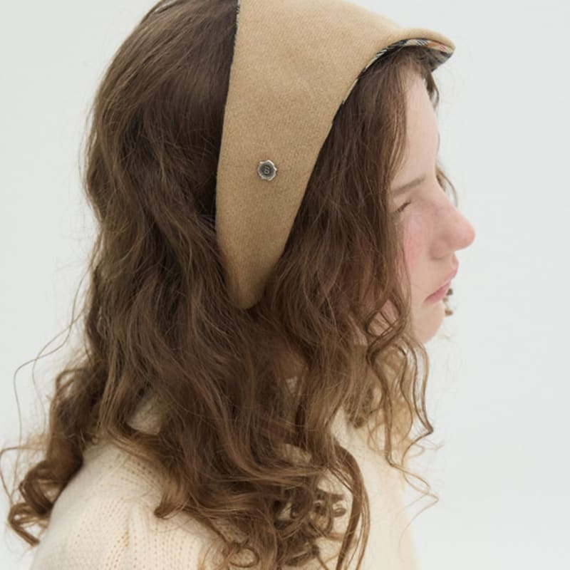 Коричневая шляпка складной фасинатор - Клетка Англии