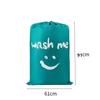 Nylon Laundry Bag Travel Storage Pouch Machine Washable Dirty Clothes Storage Wash Drawstring Bag Large Capacity