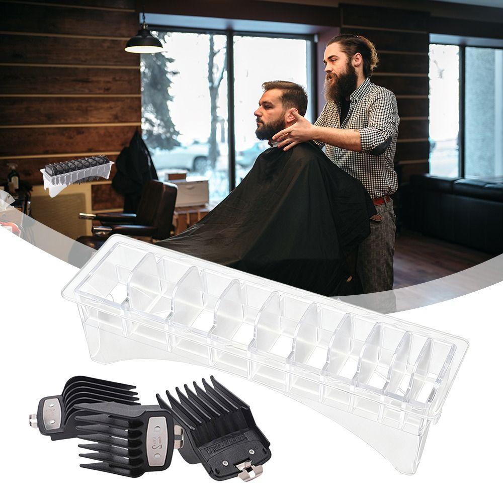 Large Capacity Limit Comb Storage Box 10 Grid Salon Hairdressing Tools New Hair Clipper Organizer