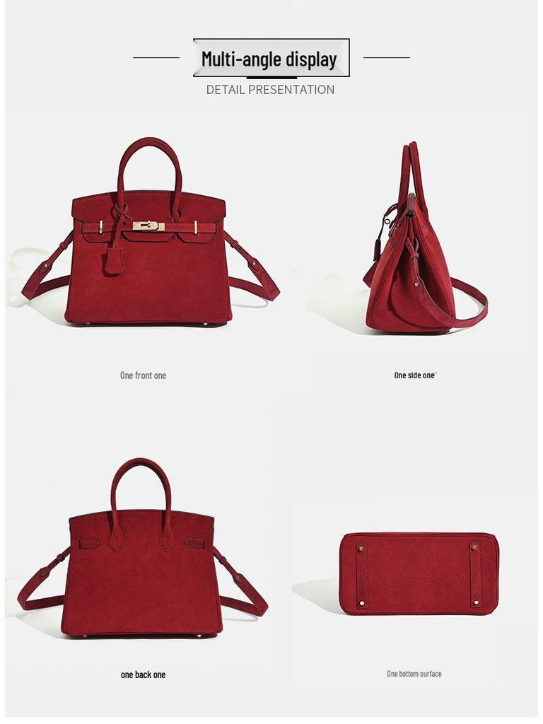 Женская сумка из натуральной кожи, замши, платиновой расцветки, большой вместимости, на плечо и через плечо, Осень/Зима 2025