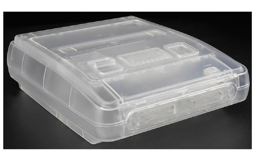 Replacement Shell Case for Super Famicom Customization Tool for (SFC/SUPER FAMICOM) (Clear SFC)