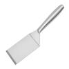 In Stock: All Steel Hollow Handle Press Spatula for Pancakes, Kitchen, and Steak Cooking.