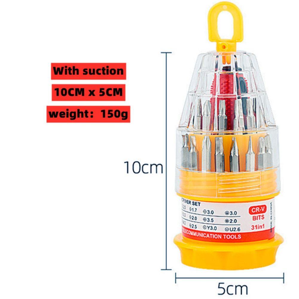 Hex Handle Screwdriver Bits Kit Screw Driver Set Combination Screwdriver 31 In 1 Screwdriver Set