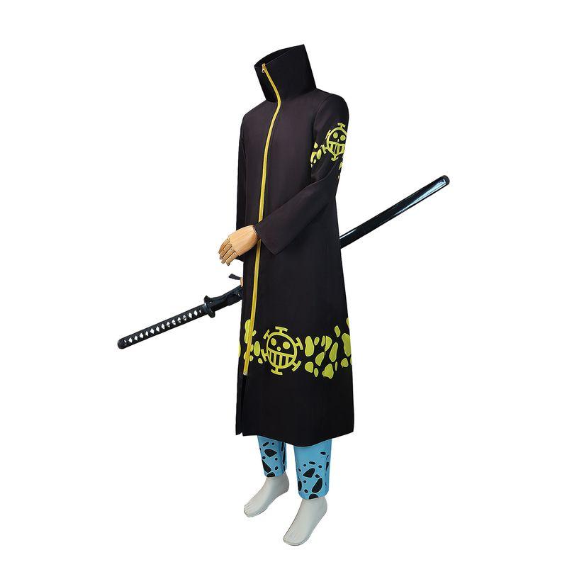 One Piece Trafalgar Law Cosplay Costume Trafalgar Law Cosplay Clothing Cross-Border Supply Factory