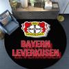 Leverkusen 04 pattern round rug,Carpet Rug for Living Room Bedroom Playroom ,Non-slip Floor Mat,Holiday Gifts and Birthday Gifts.