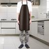 Waterproof Apron for Lab Work Butcher Oil Resistant Bib Apron Adjustable Straps Gardening Dog Grooming Apron