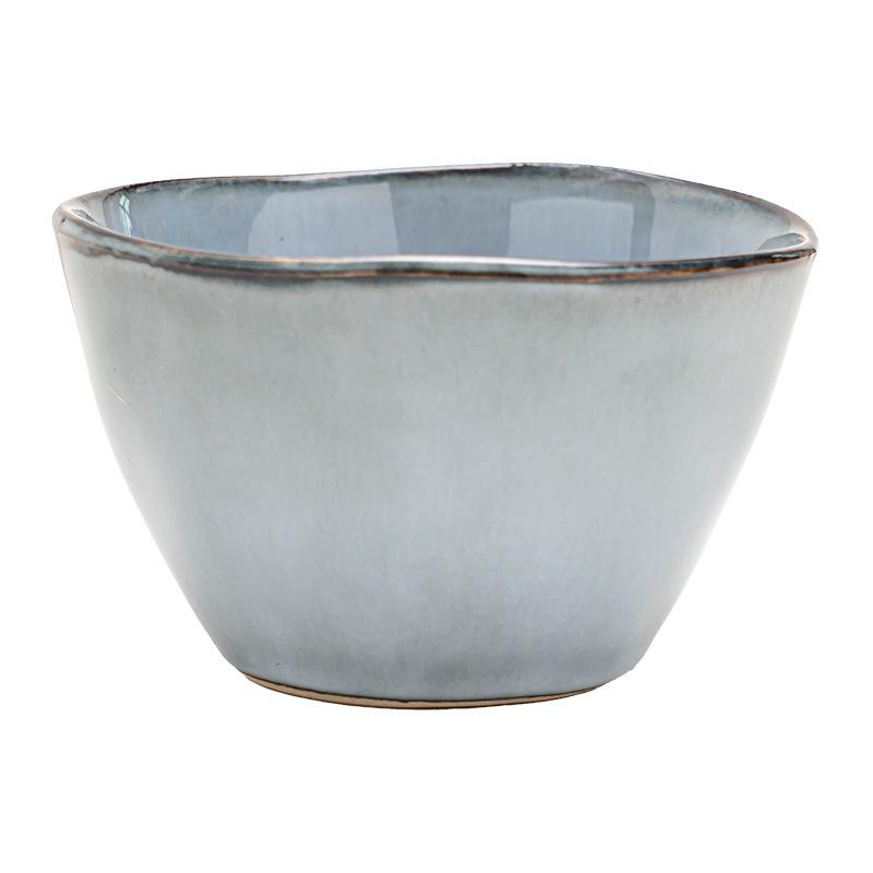 Ретро Рисовая Миска Бытовая Обеденная Маленькая Миска Керамическая Миска Японская Глазурованная Посуда Рисовая Миска Круглая Салатница